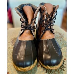Honchos duck rain boots steel shaft Men’s size 10